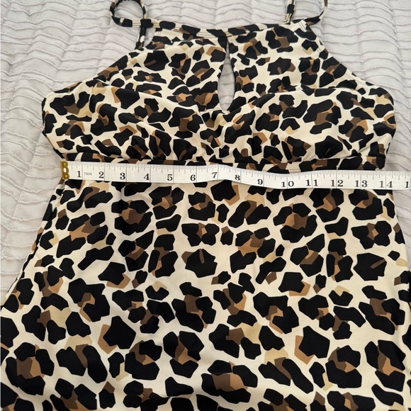 Ellen Tracy tankini swim top size 14 - Picture 2 of 8